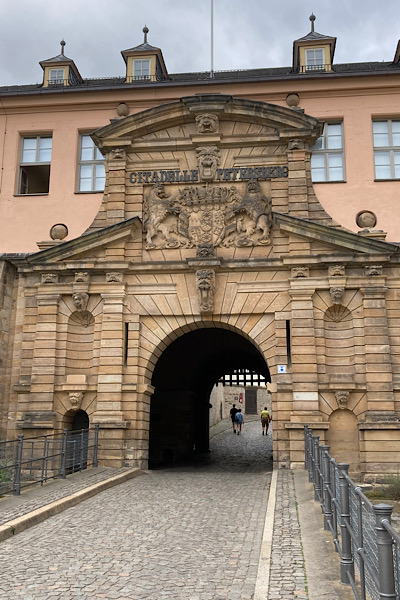 Die Anlage auf dem Petersberg in. Erfurt